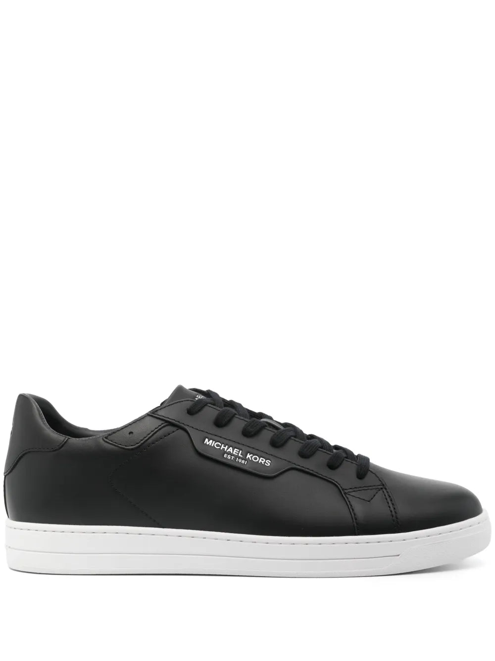 Michael Kors Keating Leather Sneakers Grazuv Mart