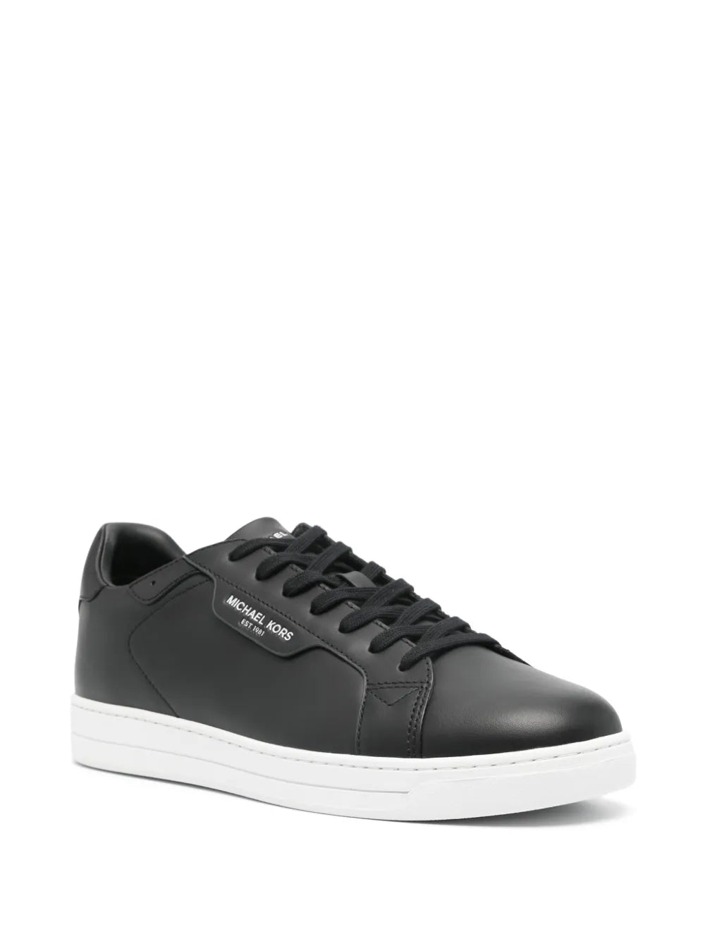 Michael Kors Keating Leather Sneakers Grazuv Mart