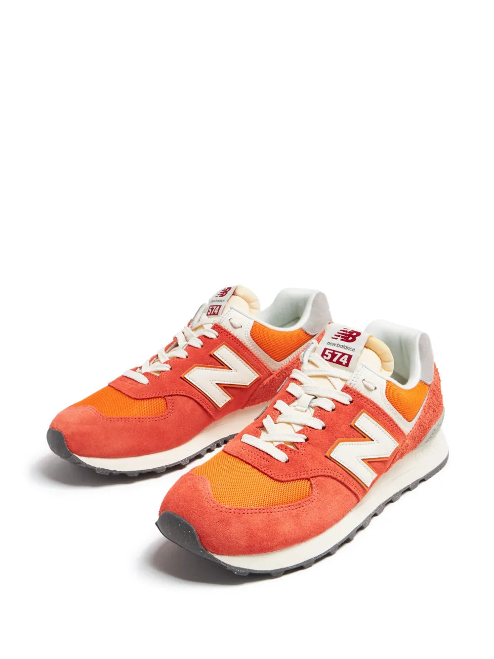 New Balance 574 Colour-Block Suede Sneakers Grazuv Mart