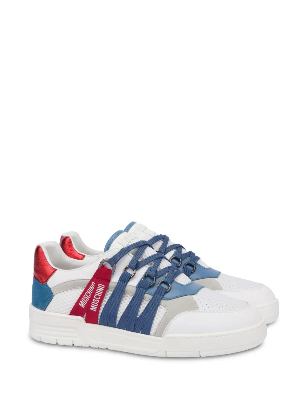 Moschino Streetball Low-Top Sneakers Grazuv Mart