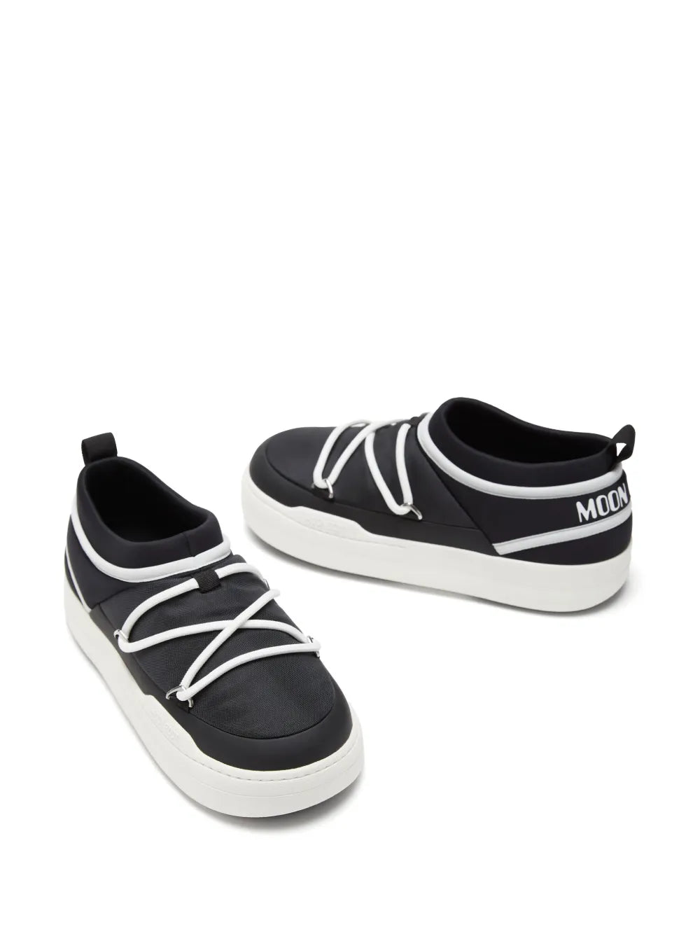 Moon Boot Park Icon Logo-Print Sneakers Grazuv Mart