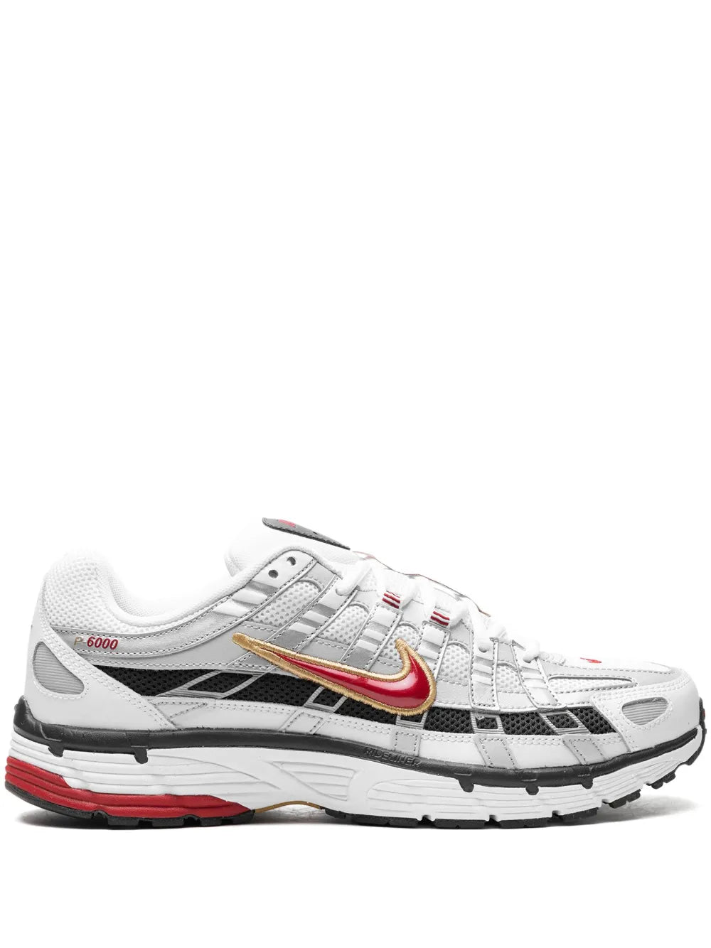 Nike P-6000 Platinum/Varsity Red Sneakers Grazuv Mart
