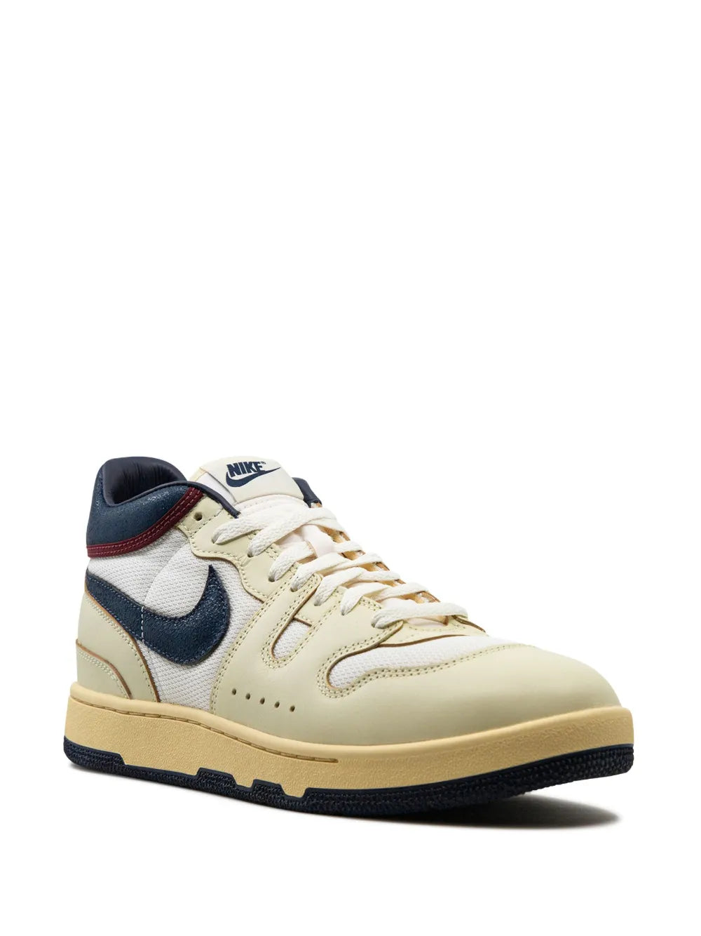 Nike Attack Prm Panelled Leather Sneakers Grazuv Mart