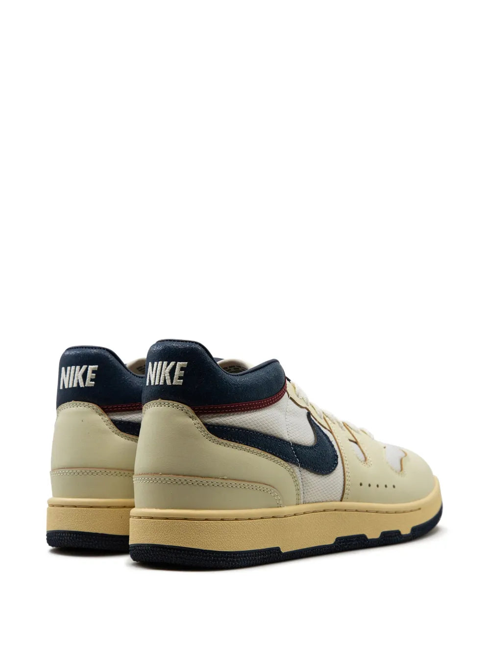 Nike Attack Prm Panelled Leather Sneakers Grazuv Mart
