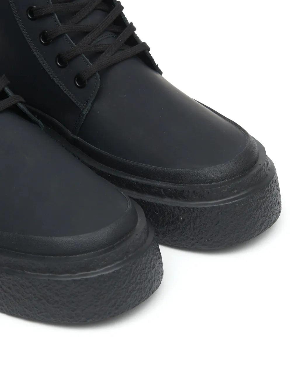 Mm6 Maison Margiela High-Top Leather Sneakers Grazuv Mart
