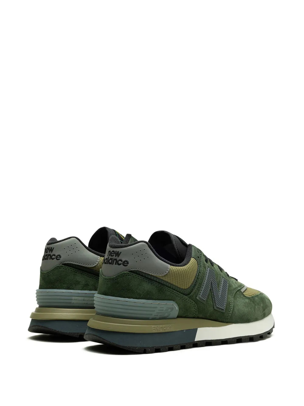New Balance X Stone Island 574 Legacy Dark Green Sneakers Grazuv Mart