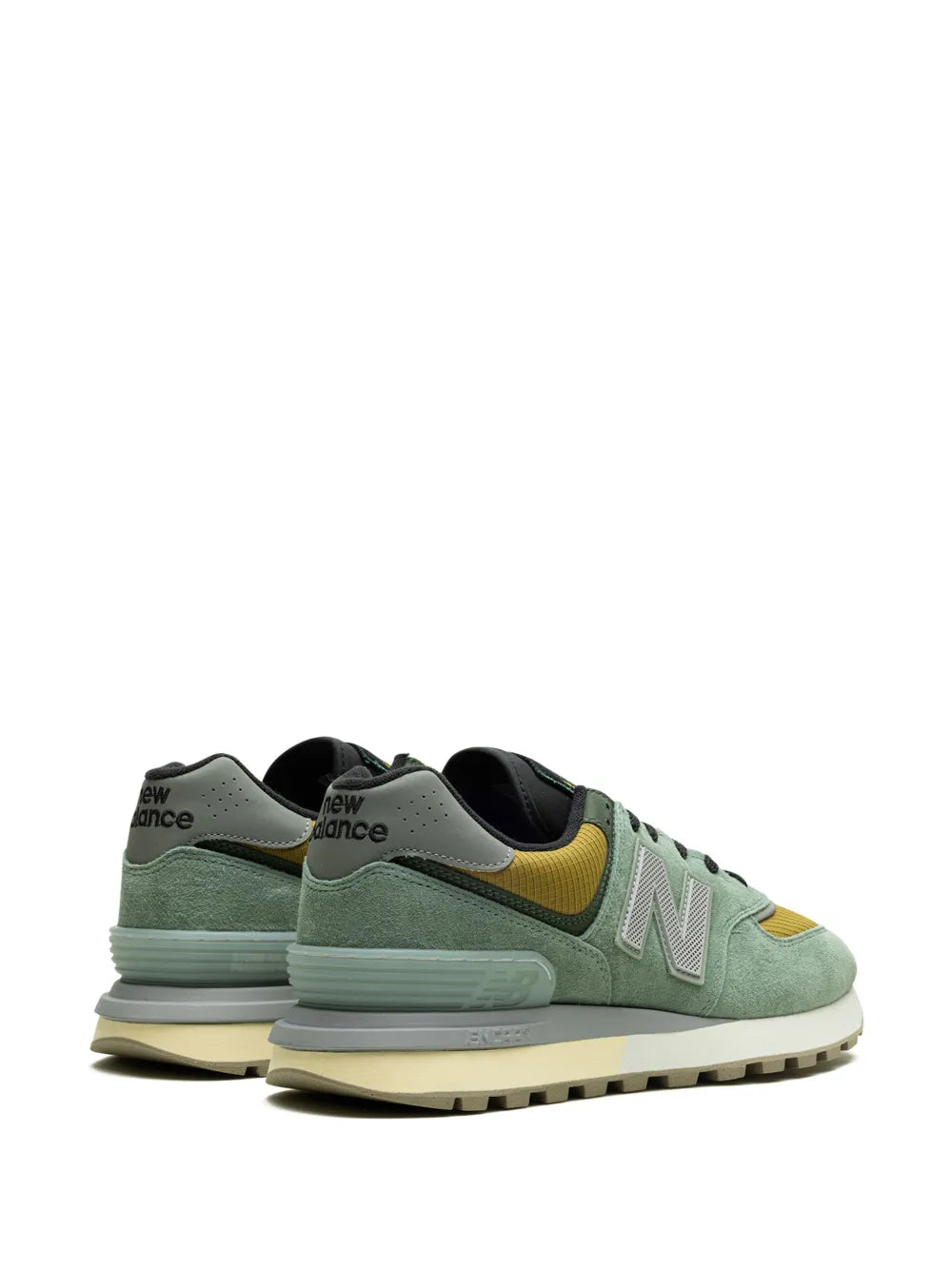 New Balance X Stone Island 574 Legacy Light Green Sneakers Grazuv Mart