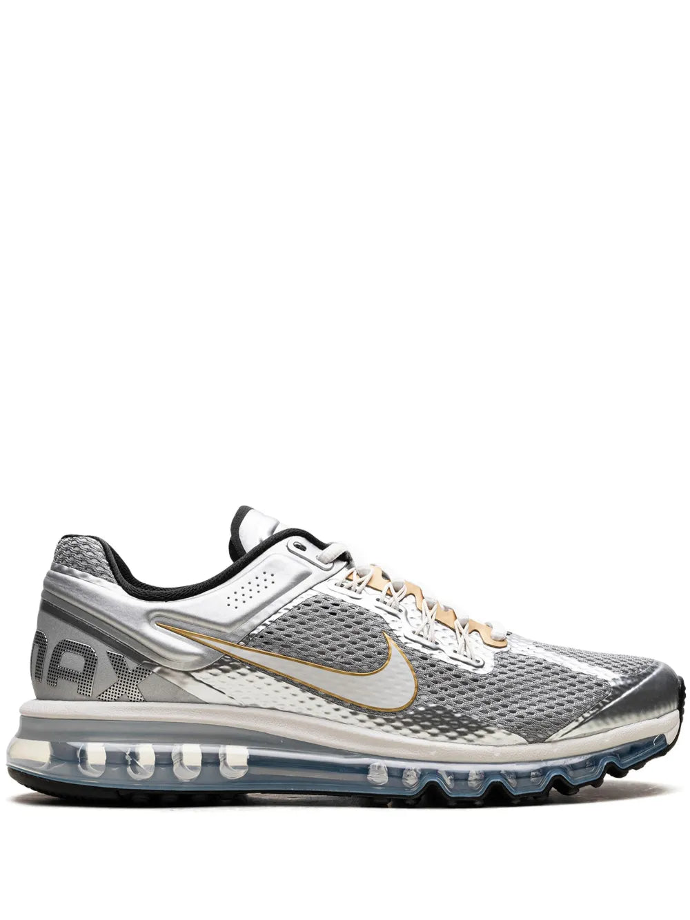 Nike Air Max 2013 Metallic Sneakers.
