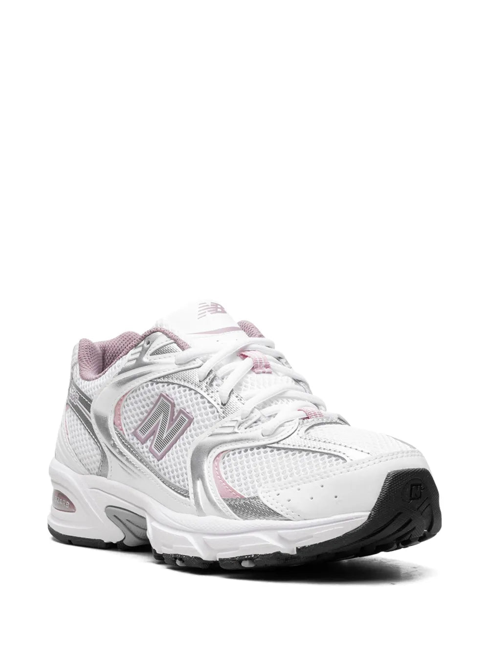 New Balance 530 White/Silver Metalic/Ice Wine/Mid Century Pin Sneakers Grazuv Mart