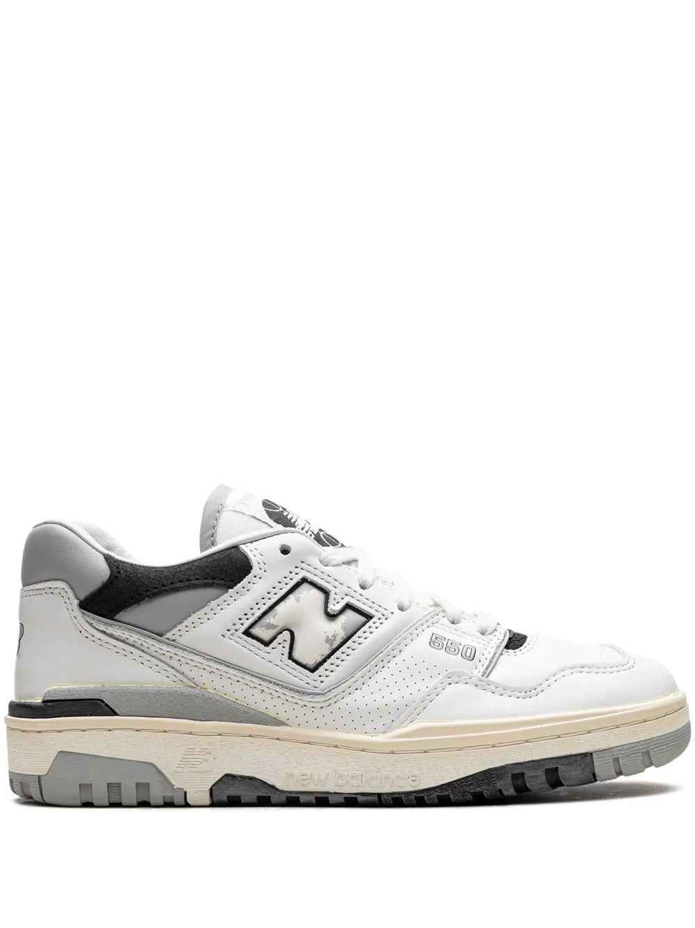 New Balance 550 Vintage White/Black Sneakers Grazuv Mart