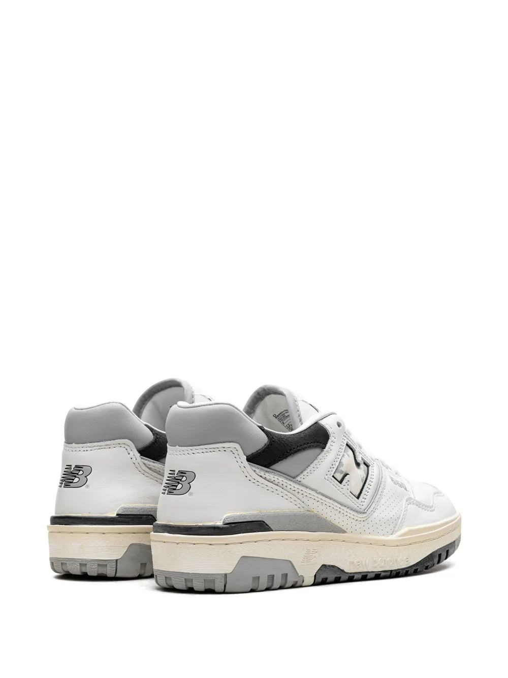 New Balance 550 Vintage White/Black Sneakers Grazuv Mart