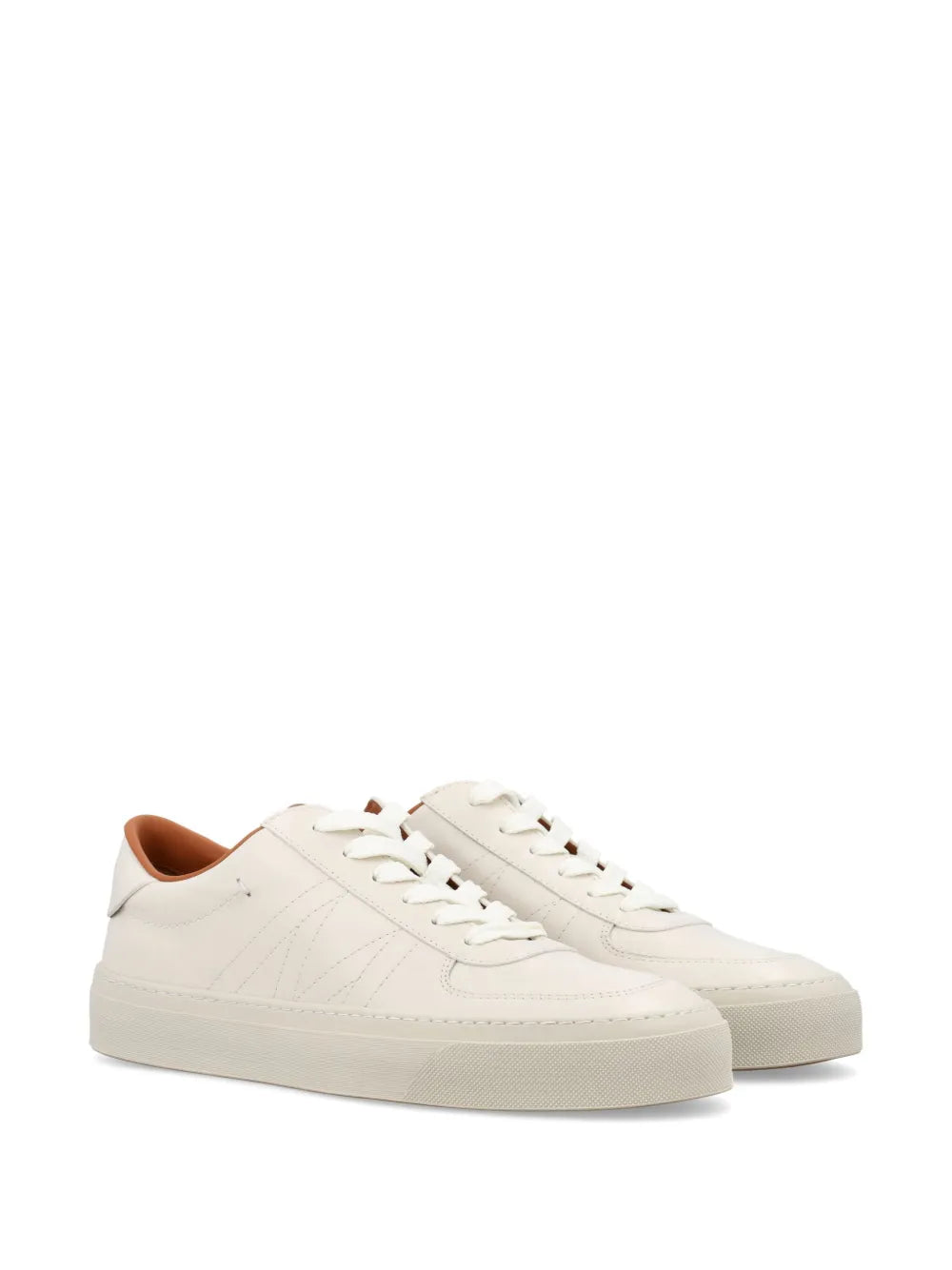 Moncler Monclub Leather Sneakers Grazuv Mart