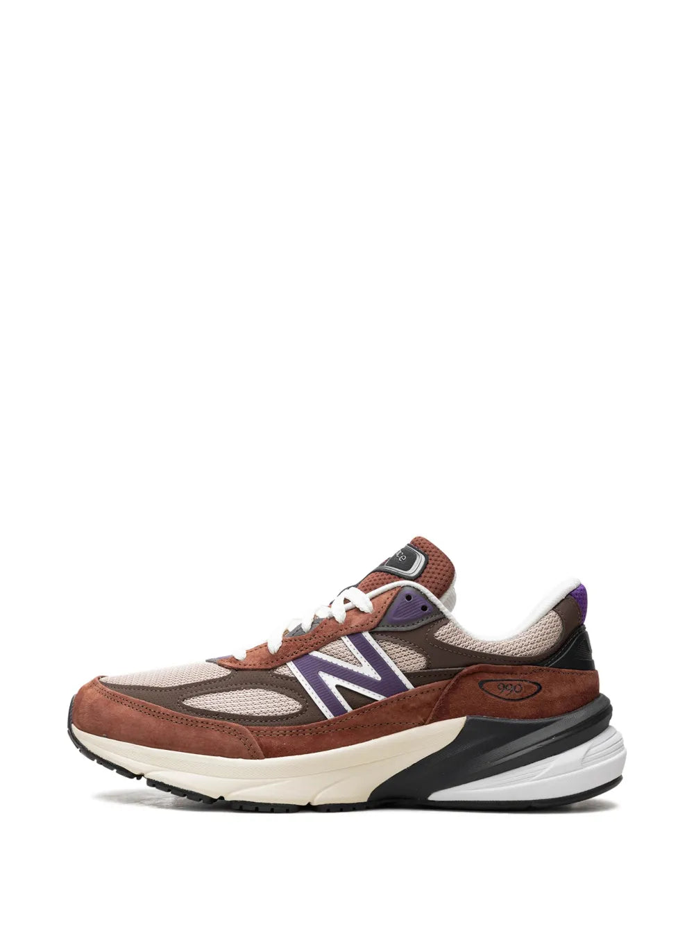 New Balance 990V6 Made In Usa - Rich Oak/Cosmic Grape Sneakers Grazuv Mart