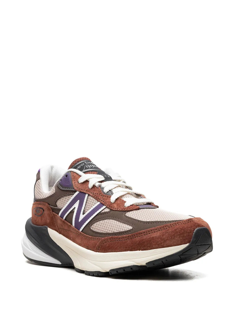 New Balance 990V6 Made In Usa - Rich Oak/Cosmic Grape Sneakers Grazuv Mart