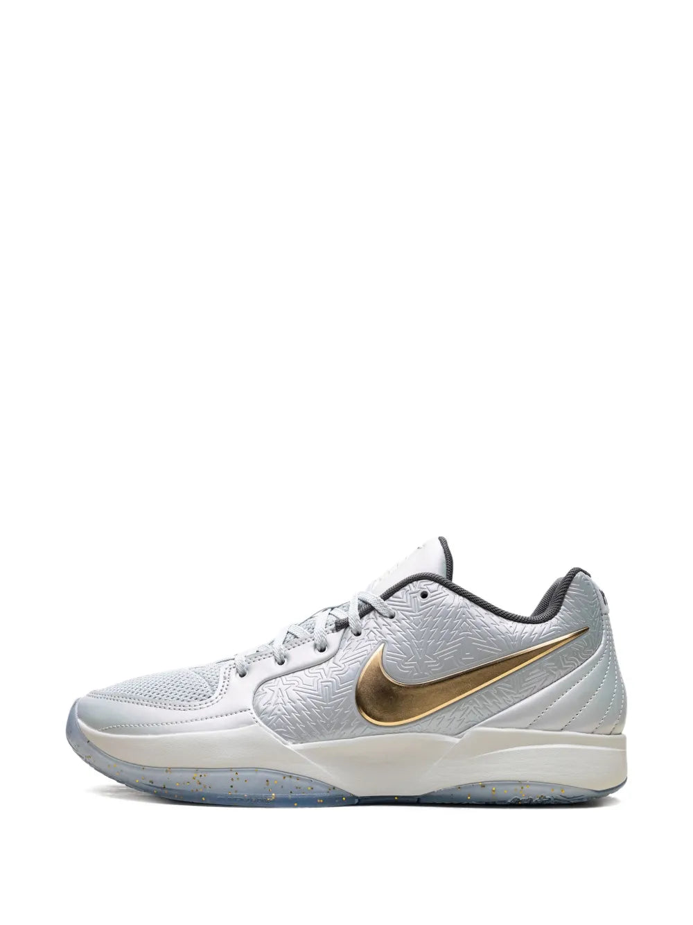 Nike Ja 2 Christmas - Light Silver/Metallic Gold-Iron Grey Sneakers Grazuv Mart