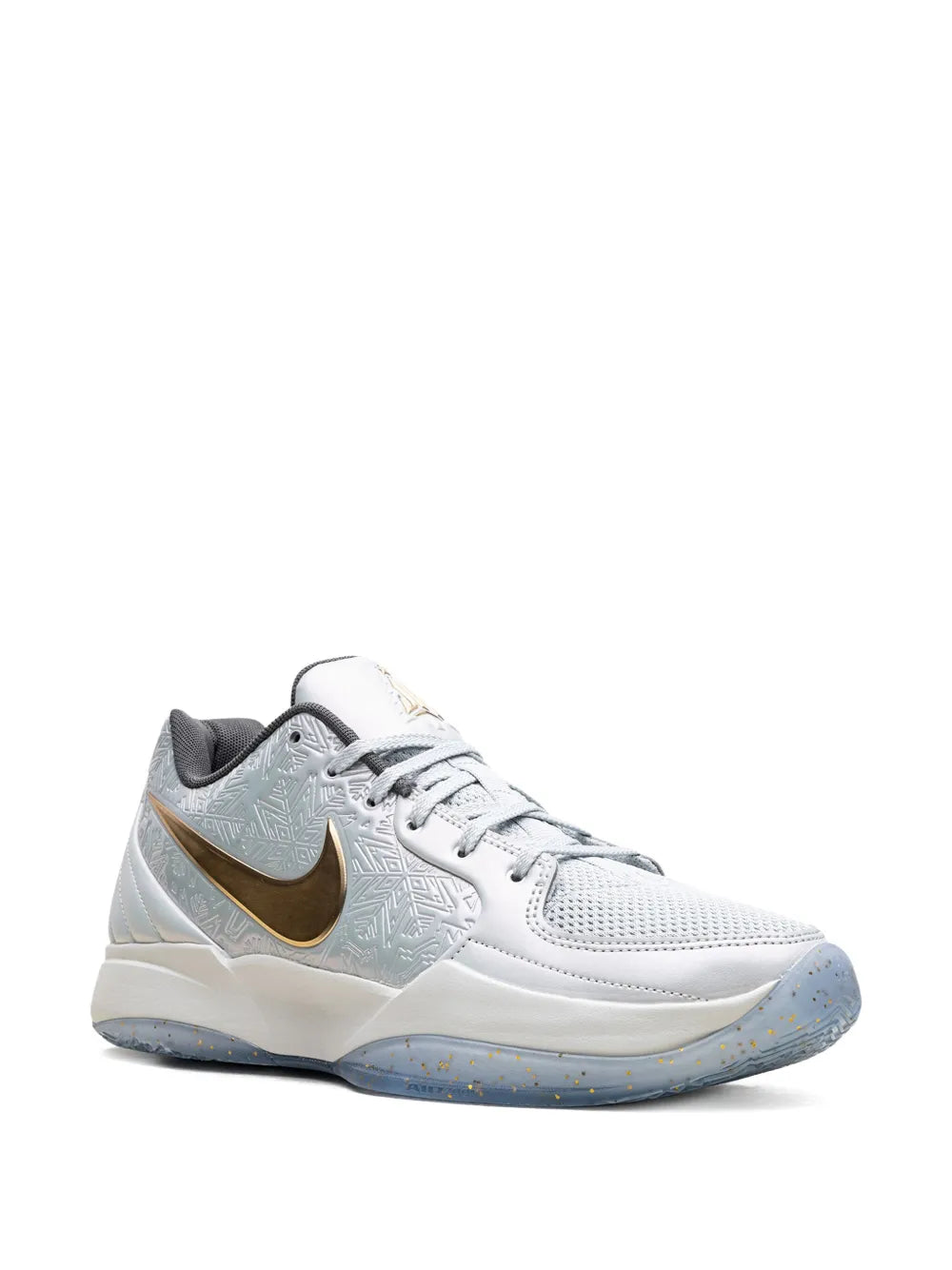Nike Ja 2 Christmas - Light Silver/Metallic Gold-Iron Grey Sneakers Grazuv Mart