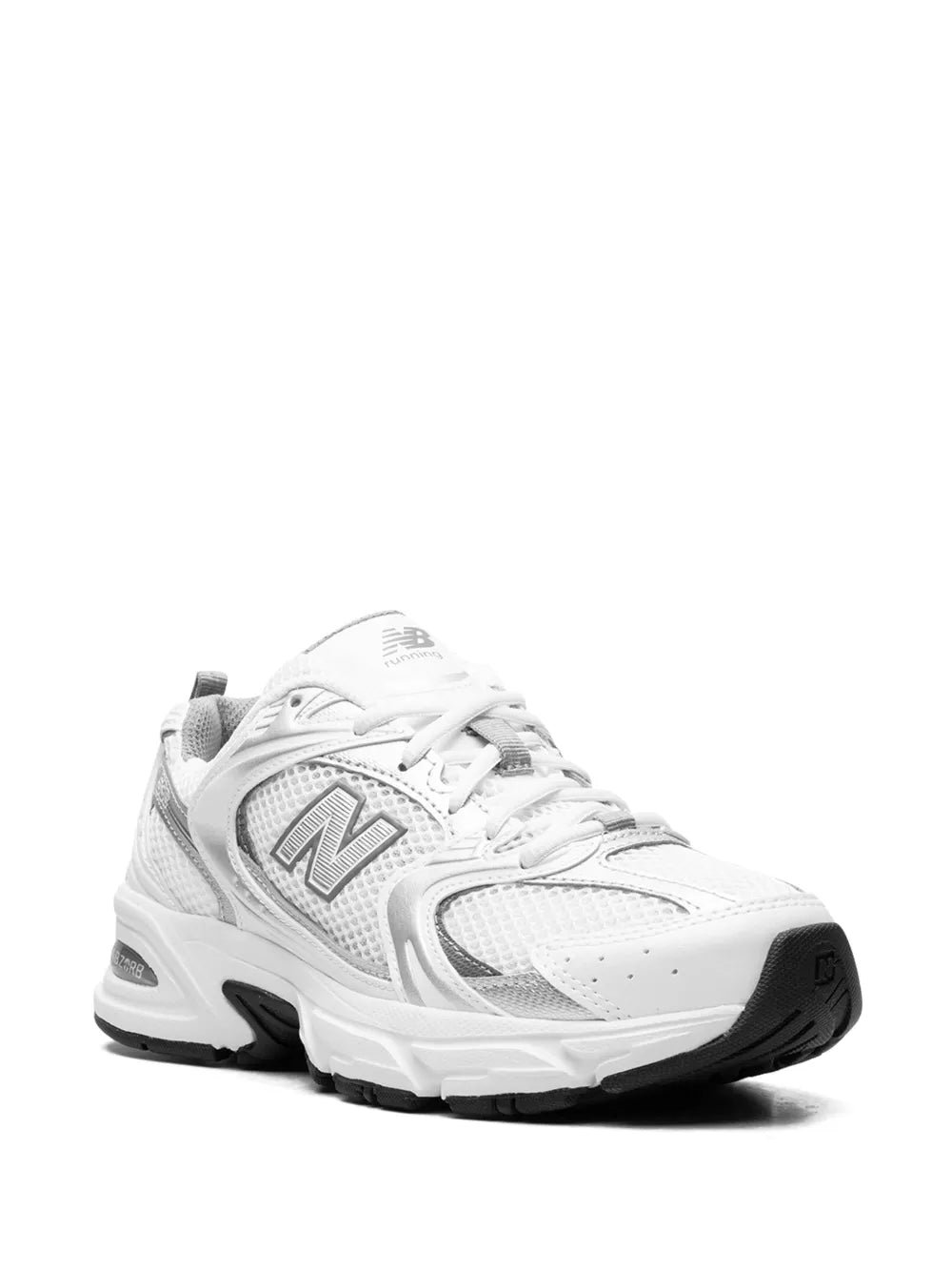 New Balance 530 White Silver Metallic Sneakers Grazuv Mart