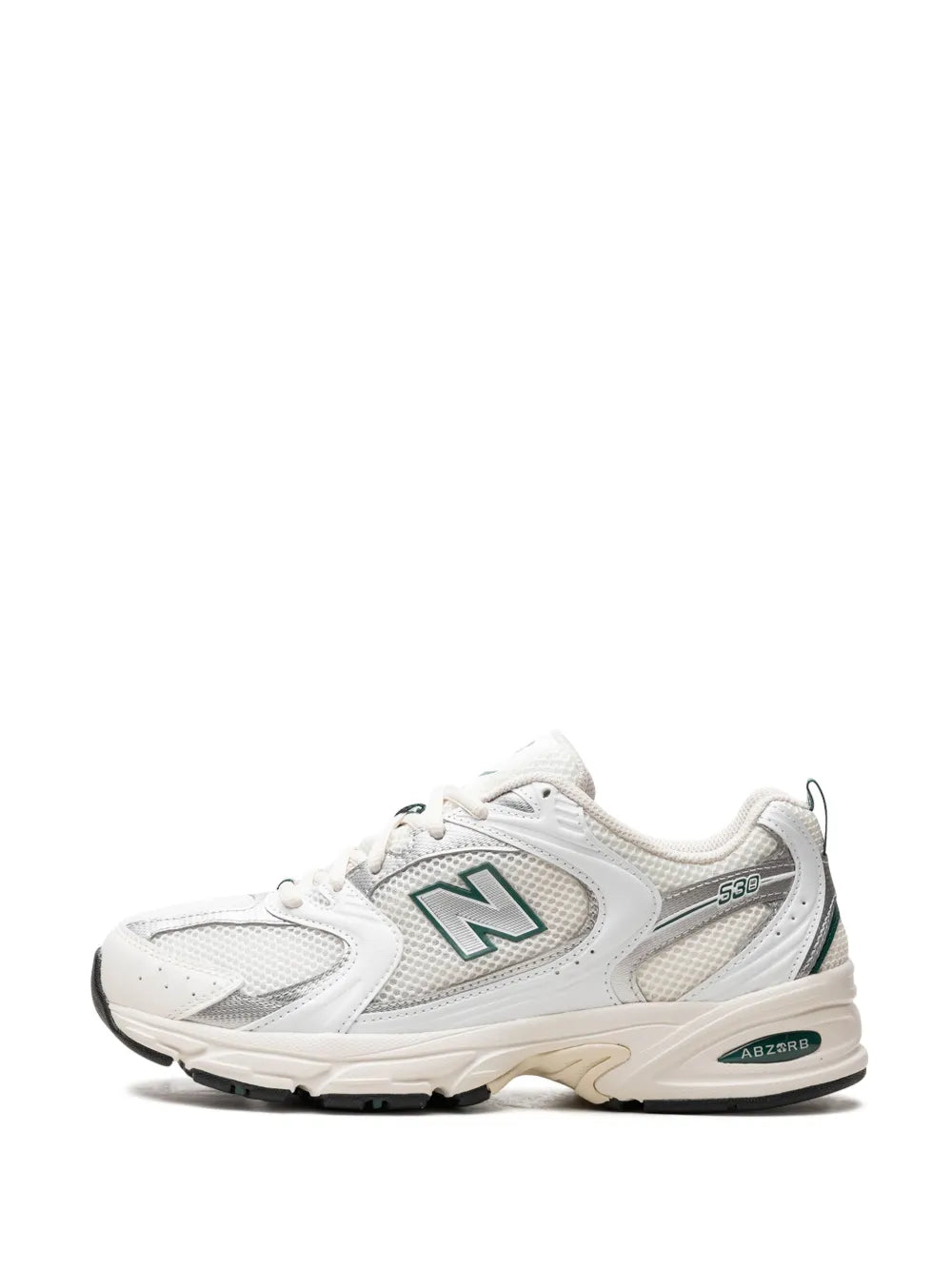 New Balance 530 Sea Salt/Marsh Green Sneakers Grazuv Mart