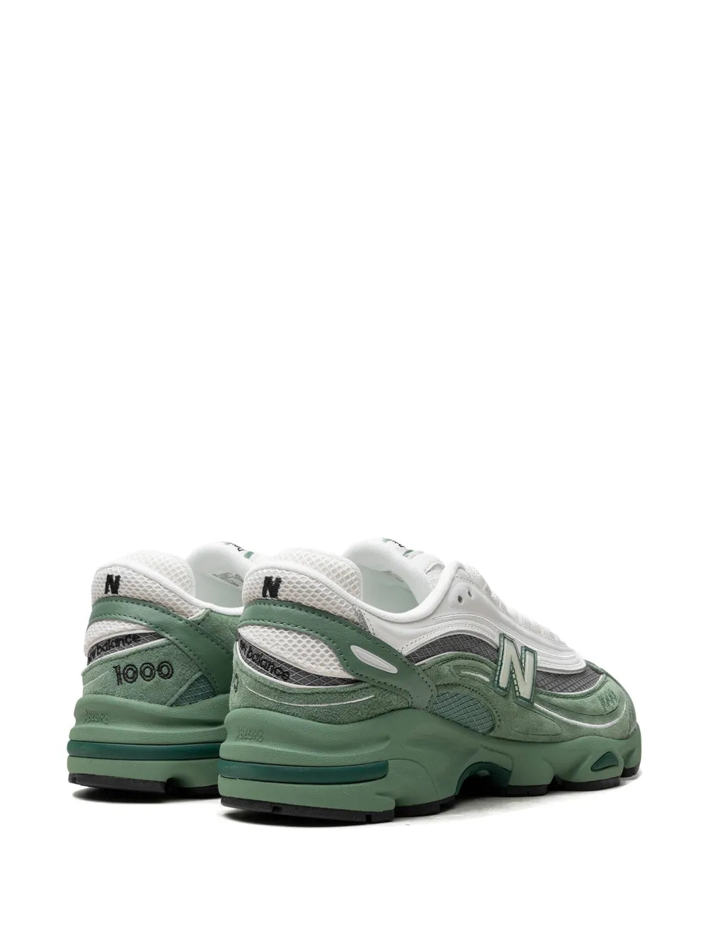 New Balance 1000 Green Sneakers Grazuv Mart