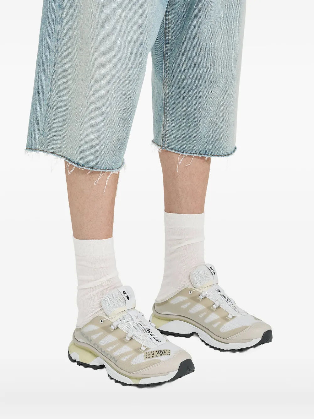 Mm6 Maison Margiela X Salomon X Salomon Panelled Mule Sneakers Grazuv Mart