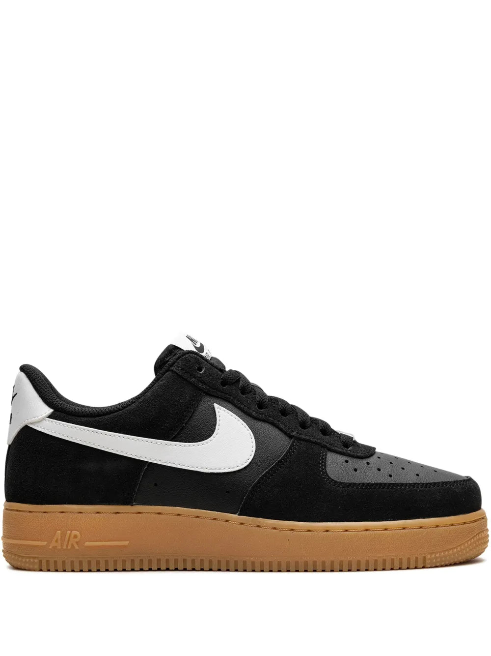 Nike Air Force 1 07 Lv8 Black Suede Sneakers Grazuv Mart