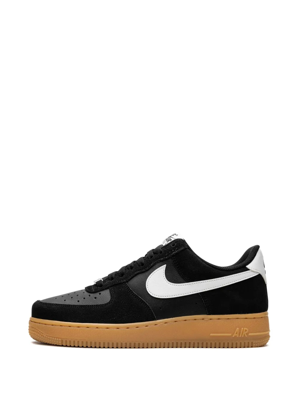 Nike Air Force 1 07 Lv8 Black Suede Sneakers Grazuv Mart