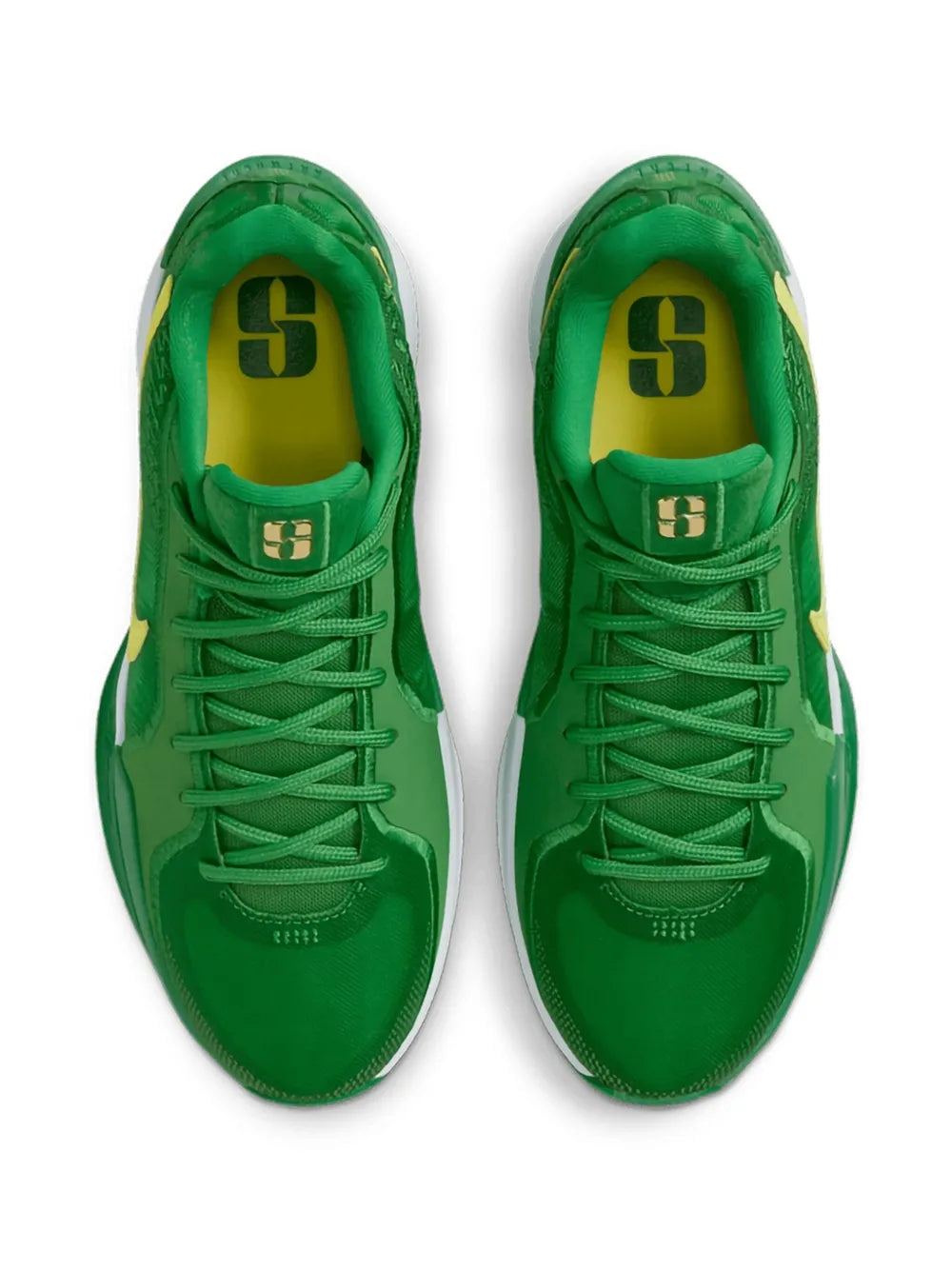 Nike Sabrina 2 Apple Green/White/Yellow Strike Sneakers Grazuv Mart