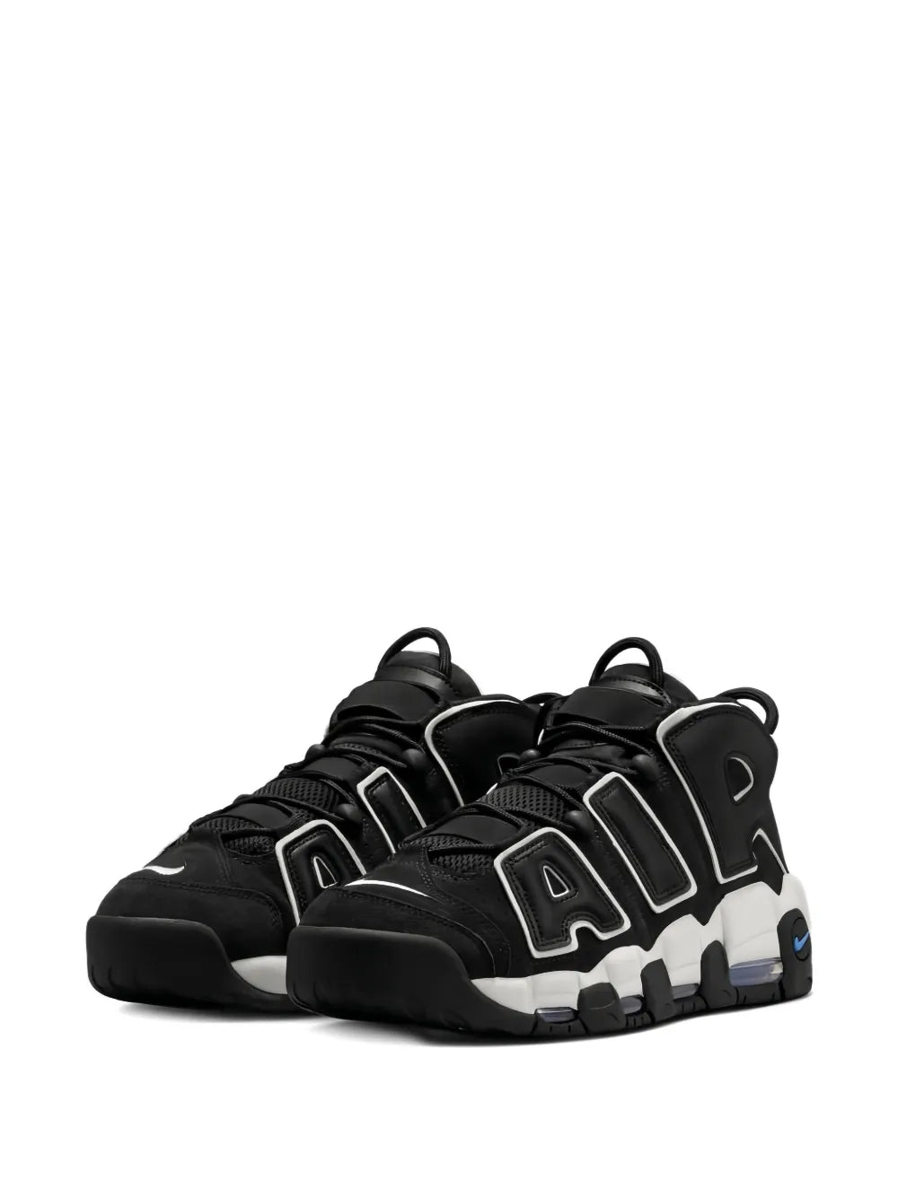Nike Air More Uptempo 96 Black/Star Blue Sneakers Grazuv Mart
