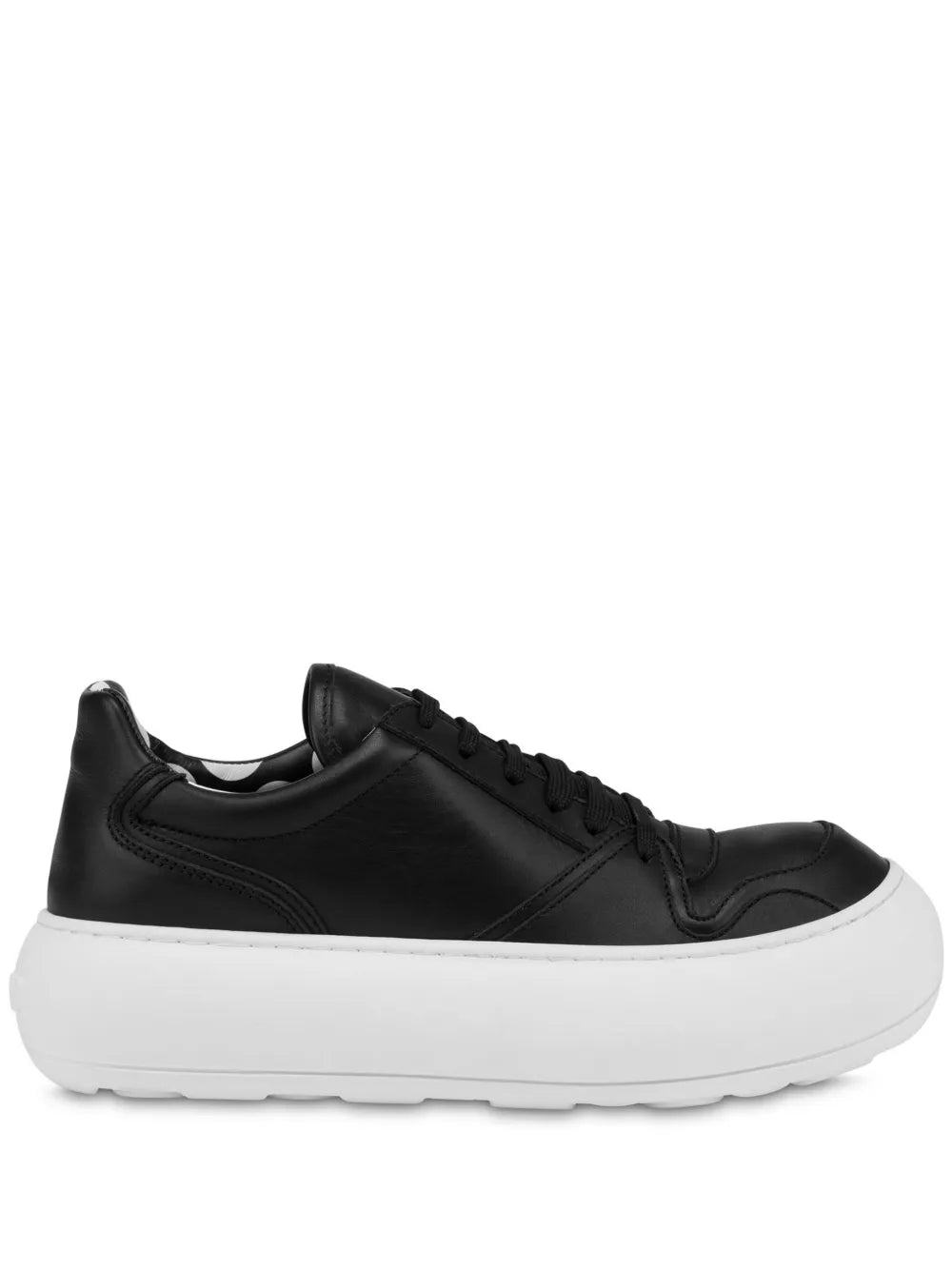 Moschino Leather Sneakers Grazuv Mart