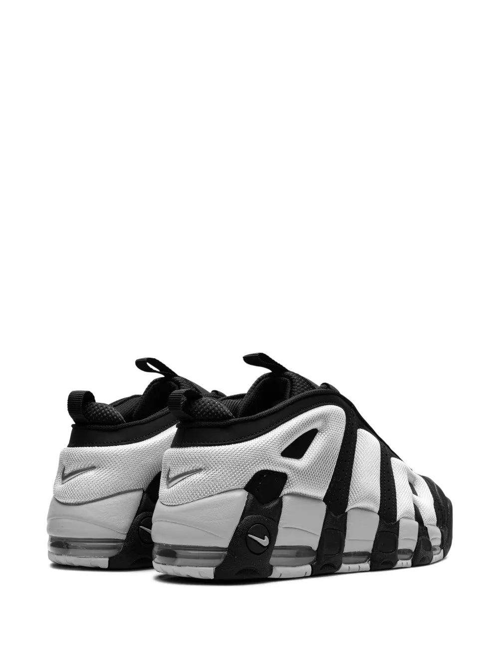 Nike Air More Uptempo Low Black Photon Dust Sneakers Grazuv Mart