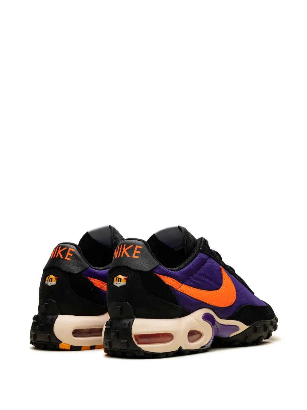 Nike Air Max Waffle Racer Voltage Purple/Total Orange/Black Sneakers Grazuv Mart