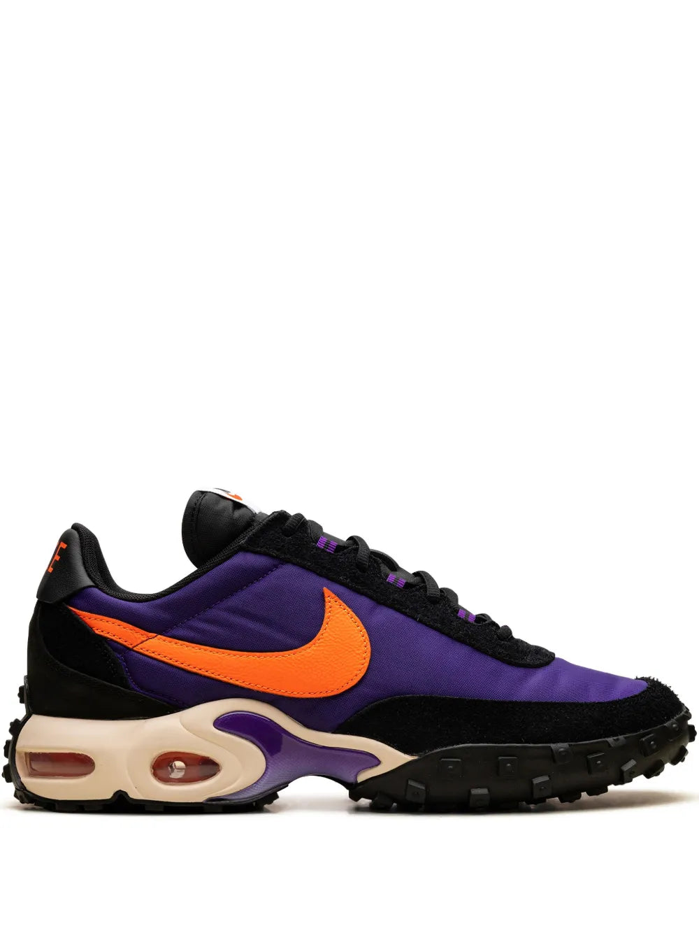 Nike Air Max Waffle Racer Voltage Purple/Total Orange/Black Sneakers Grazuv Mart