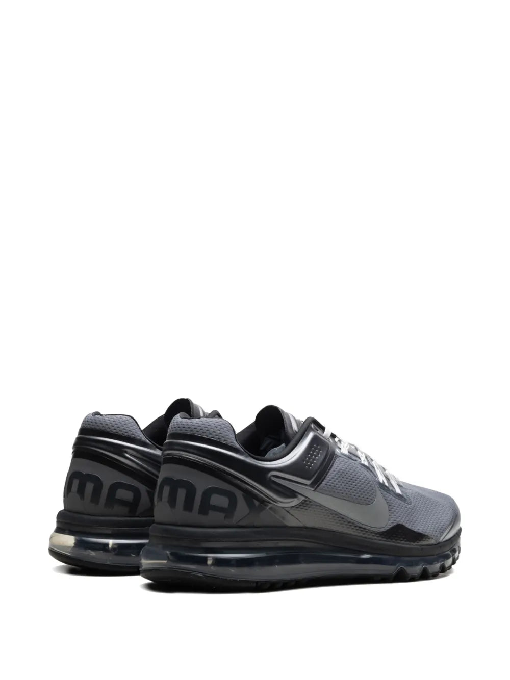 Nike Air Max 2013 Metallic Cool Grey Sneakers.