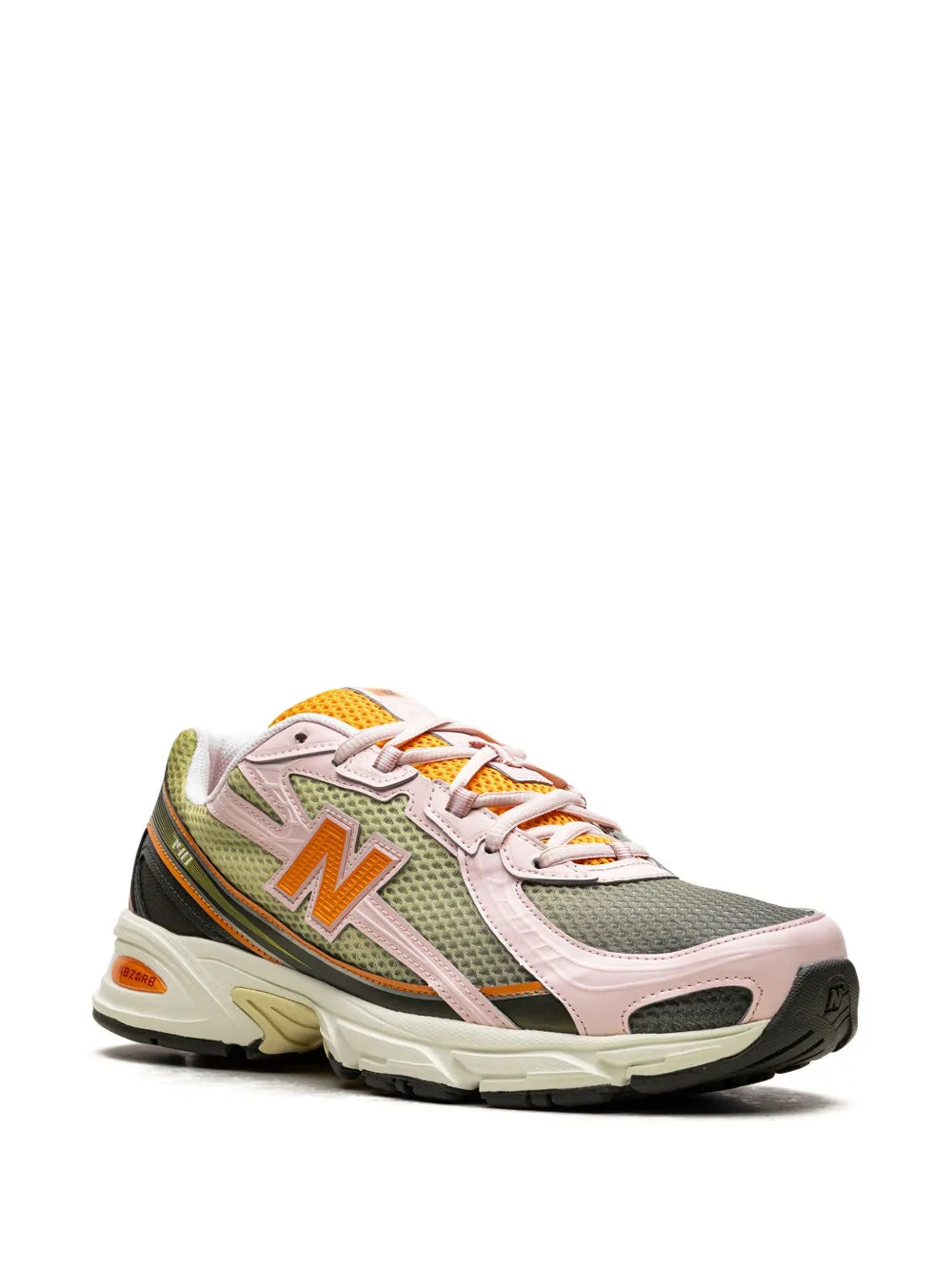 New Balance 740 Concepts Saign  -  Icy Pink/Forest Night/Flame Orange/Sylvan Green Sneakers Grazuv Mart