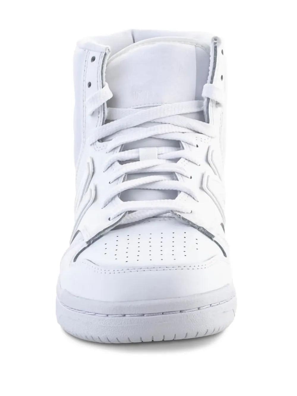 New Balance 480 High Triple White Sneakers Grazuv Mart