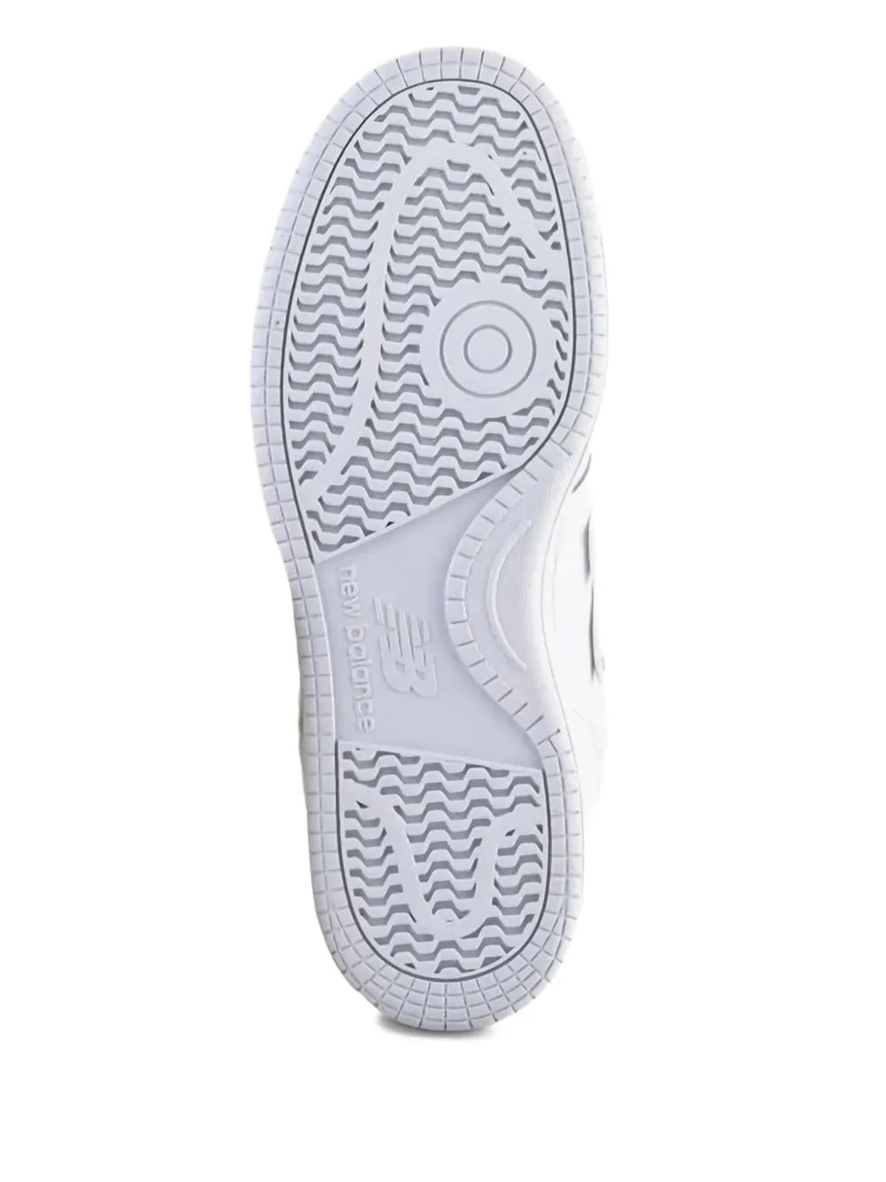 New Balance 480 High Triple White Sneakers Grazuv Mart
