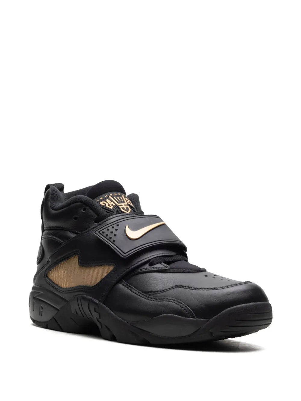Nike Air Diamond Turf Signing Day - Black/Metallic Gold Sneakers Grazuv Mart