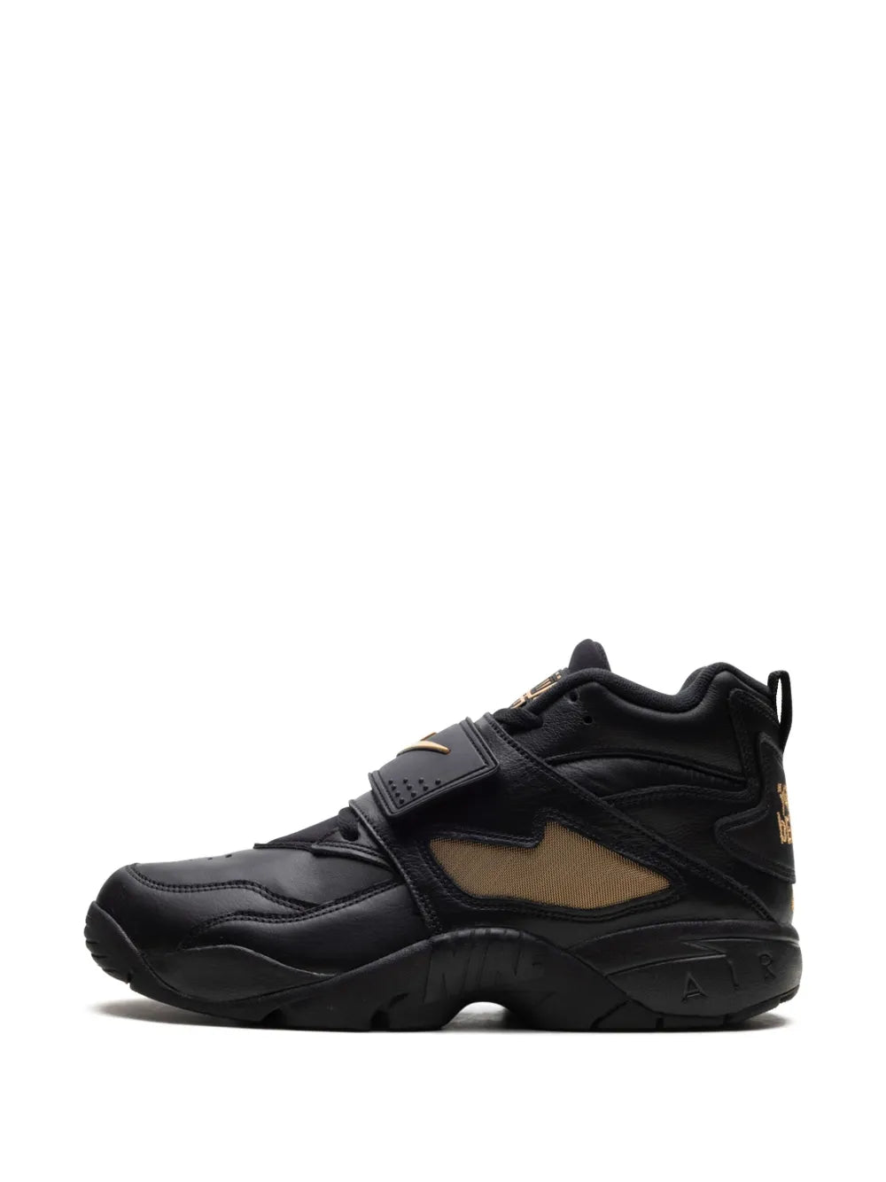 Nike Air Diamond Turf Signing Day - Black/Metallic Gold Sneakers Grazuv Mart