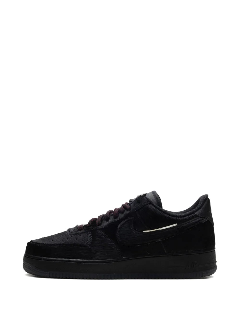 Nike Air Force 1 Low Vuu Panthers Black/Team Maroon/Metallic Silver Sneakers Grazuv Mart