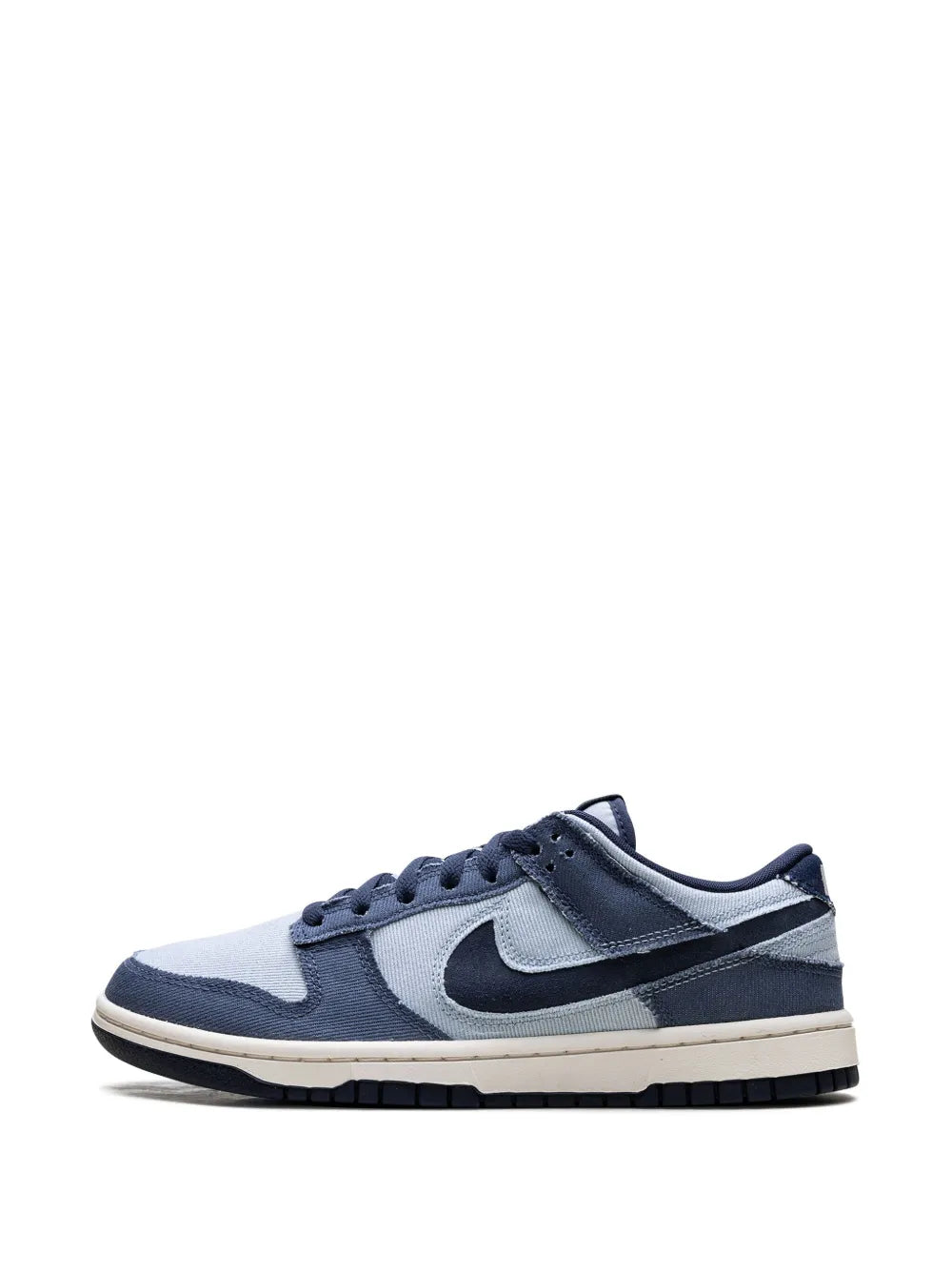 Nike Dunk Low Light Armory Blue Denim Sneakers Grazuv Mart