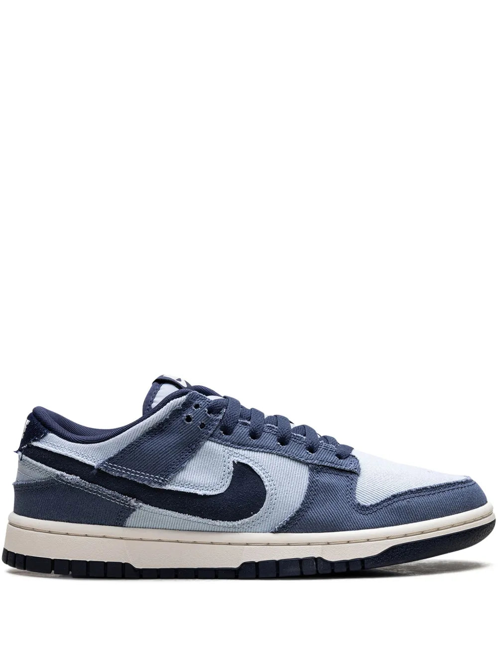 Nike Dunk Low Light Armory Blue Denim Sneakers Grazuv Mart