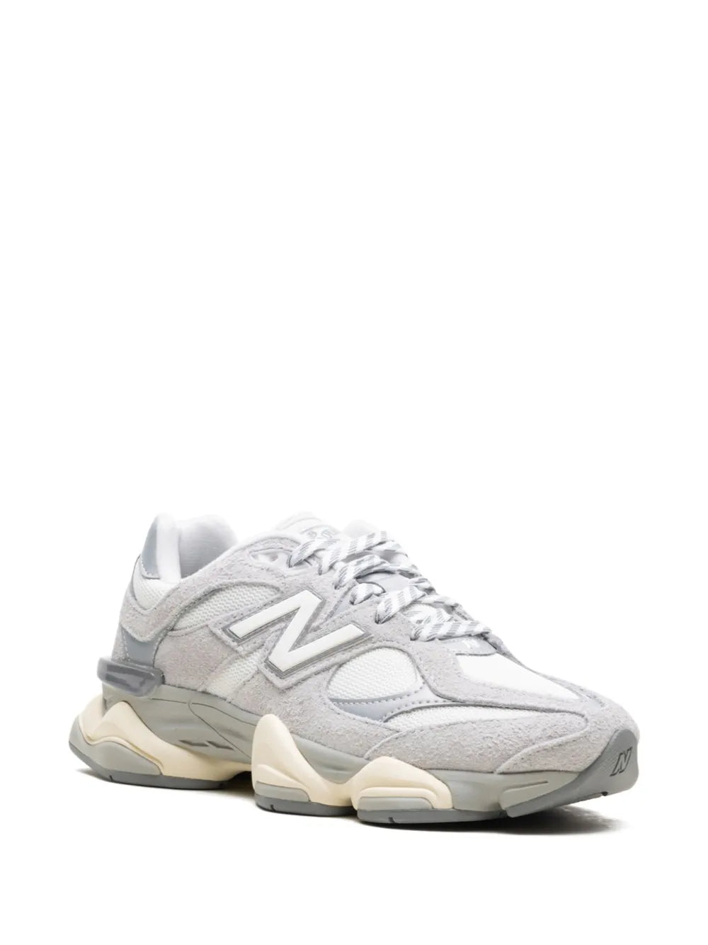 New Balance 9060 Light Grey/White Sneakers Grazuv Mart
