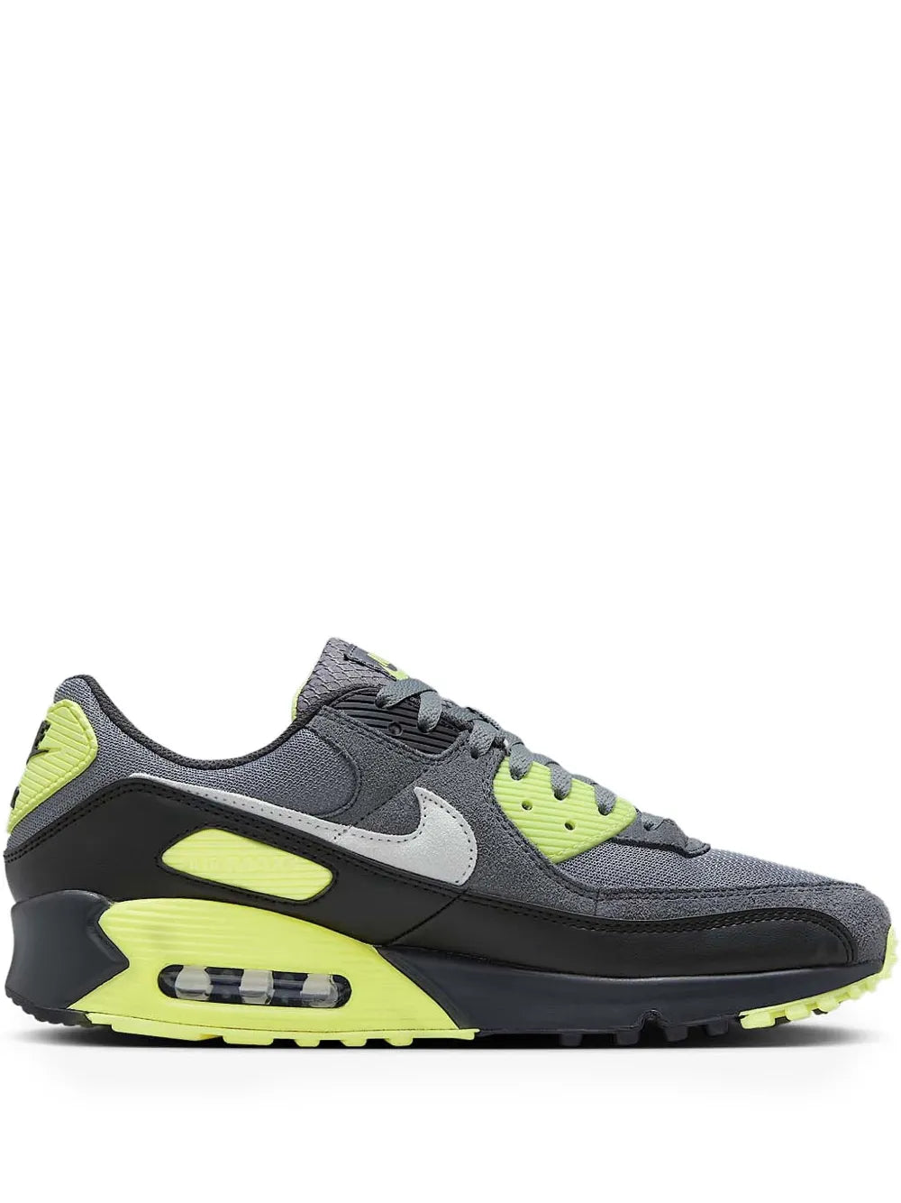 Nike Air Max 90 Smoke Grey/Light Lemon Twist Sneakers Grazuv Mart