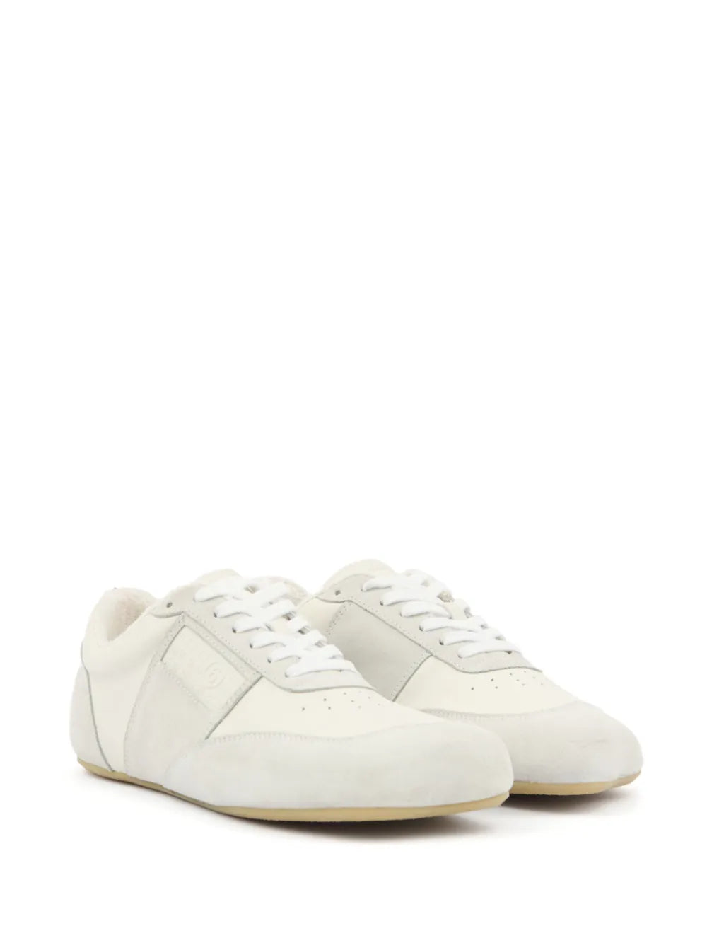 Mm6 Maison Margiela Numbers-Embossed Sneakers Grazuv Mart