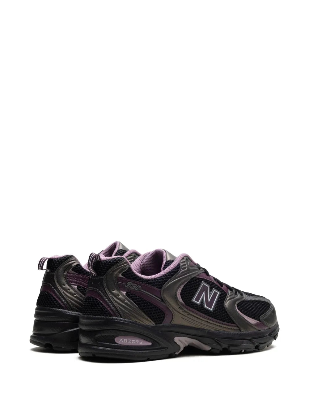 New Balance 530 Black/Black Metallic/Plum Brown Sneakers Grazuv Mart