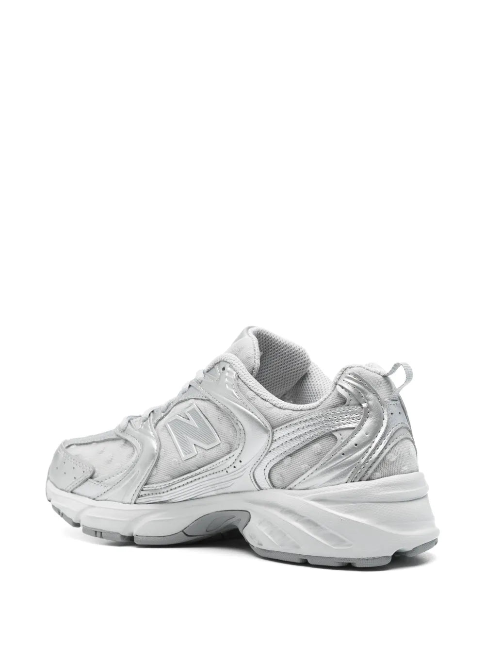 New Balance 530 Silver Metallic Raincloud Polka Dots Grazuv Mart