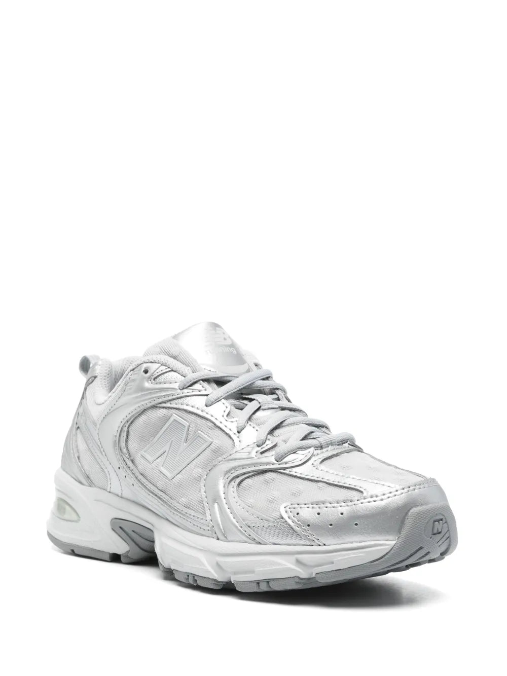 New Balance 530 Silver Metallic Raincloud Polka Dots Grazuv Mart
