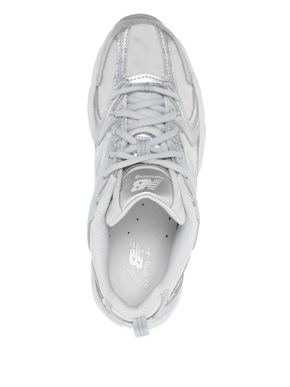 New Balance 530 Silver Metallic Raincloud Polka Dots Grazuv Mart