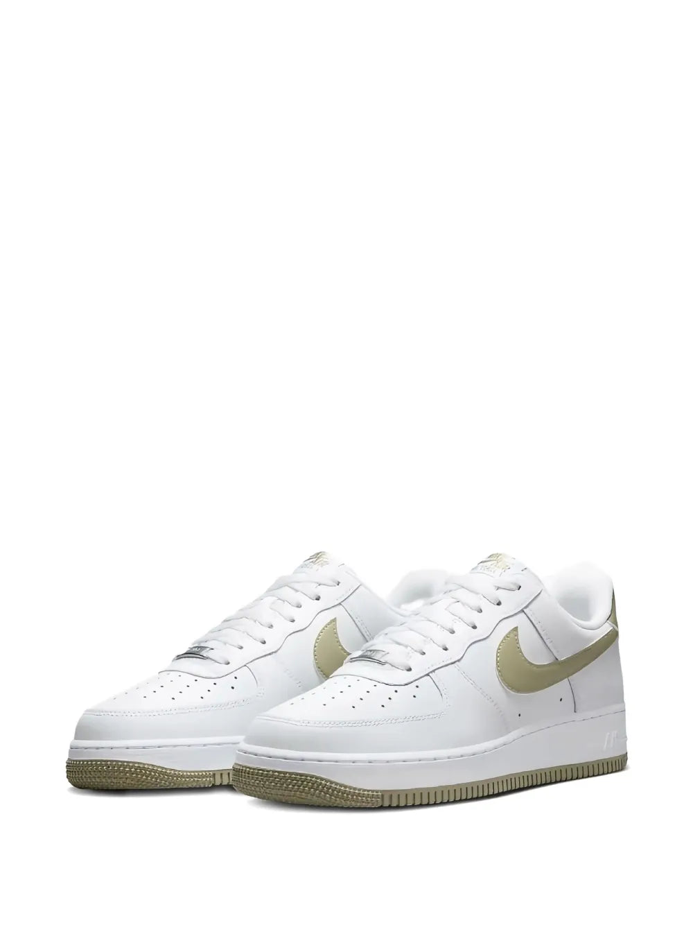 Nike Air Force 1 Low 07 White Neutral Olive Sneakers Grazuv Mart