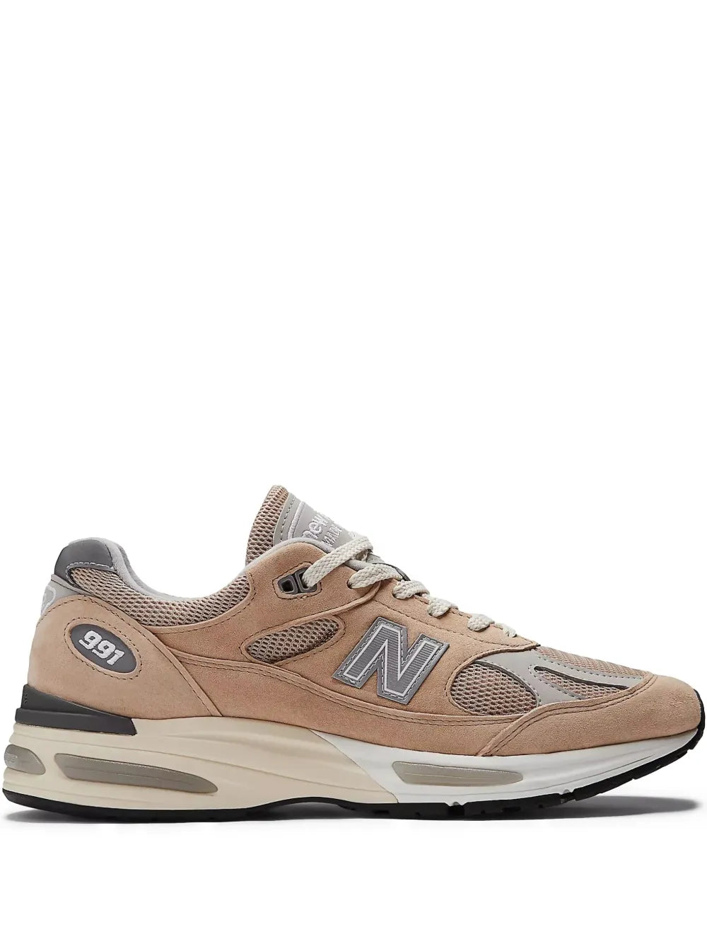 New Balance Made In Uk 991V2 Cuban Sand Sneakers Grazuv Mart